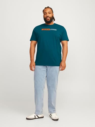 JACK & JONES Male T-Shirt Plus Size Logo T-Shirt – Ansicht 4