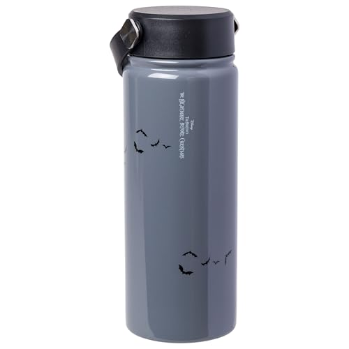Image of Silver Buffalo Disney Nightmare Before Christmas, Steel Water Bottle, 20oz