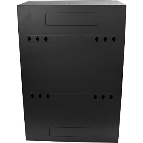 Image of StarTech.com 6U Wall Mount Network Cabinet - Vertical Wall Mount Patch Panel Rack - 30 inch Server Room Cabinet (RK630WALVS)