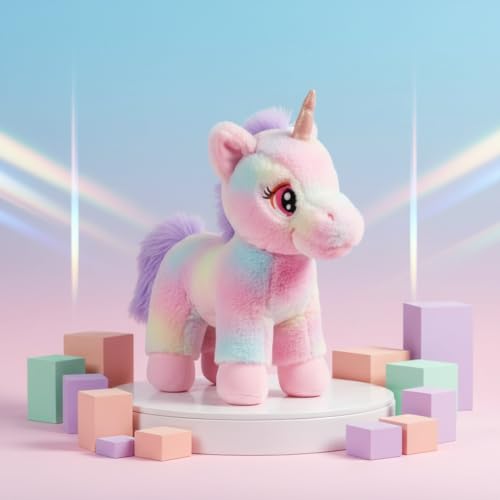 Image of Unicorn Soft Toy - Big Size Rainbow Unicorn Plush Toy, Ultra Soft Fabric | Cute Toys for Girls for Kids 1+ Years