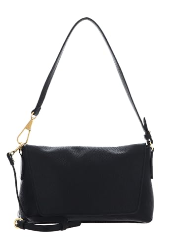 Gianni Chiarini Brooke sac épaule en cuir premium noir de Florence