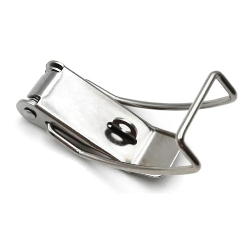 Serrure à bascule en inox avec ressort de tension automatique - 2
