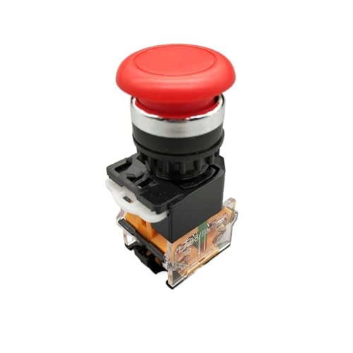 Interruptor de hongo de 22 mm LA38-11M botón pulsador con autobloqueo de 440V para tableros