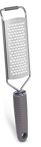 Internet’s Best Stainless Steel Grater - Soft Grip Handle - Large Grating Surface