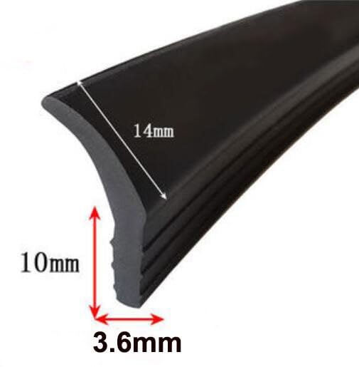 Gap Solid J Type Excavator Slewing Bearing Seal Strip Filling Strip Card Slot Oil Resistant NBR Rubber Sealing Strip 1 Meter Strip excluder (Size : Type21)