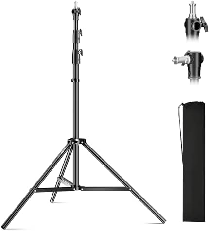Godox Light Stand 112in/9.3' Photography Light Stand Heavy Duty w...