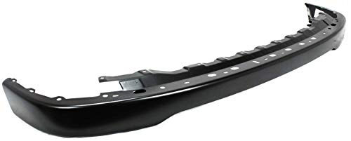 Evan-Fischer Front Bumper Compatible With 2001-2004 Toyota Tacoma Black #TOP2