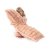 HIGOGOGO Memory Foam Body Pillow, Extra-Long Bed Pillow for Adults, Thickened Full Body Pillow with Removable Pillow Cover(20x54 Inch)