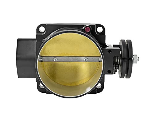 Image of Skunk2 Racing 309-05-0905 Pro-Series Black Anodized 90mm Billet Throttle Body