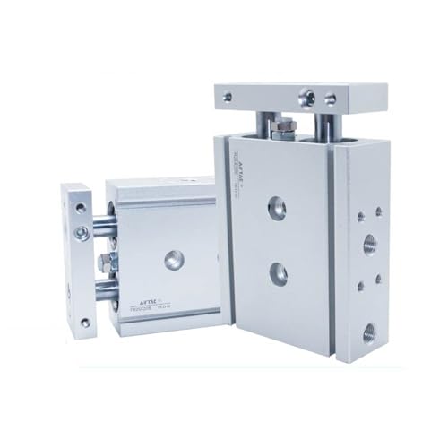 Cilindro de doble eje TR25 con doble varilla magnética para automatización neumática