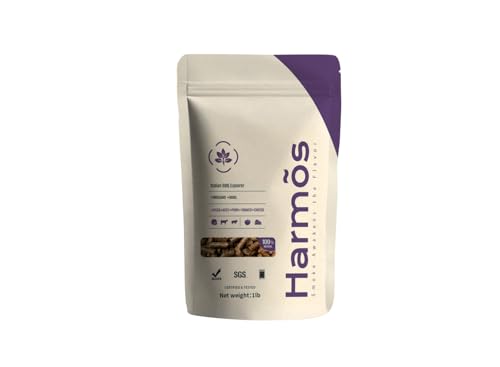 Harmos 4 Wood Pellets: Italian Flavor/Ninja BBQ, Hardwood Pellets for Smokers, 2 Sealed Packs