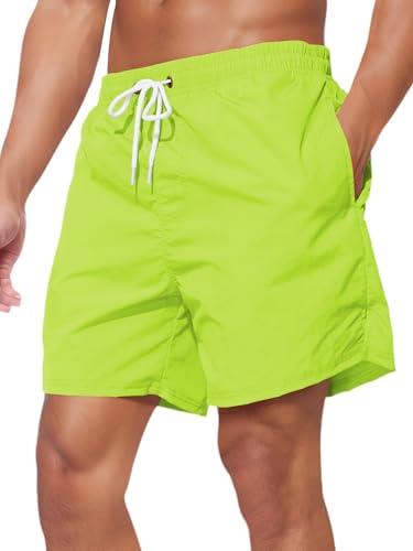 Men's Swim Trunks inch Inseam Quick Dry Board Shorts Bathing