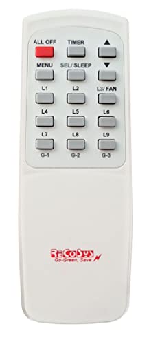 Image of RE CO SYS Remote Control Switch with Learning Makes Compatible with All Wi-Fi IR Blaster to use with Alexa (Basic, 1 Universal Remote|White|)