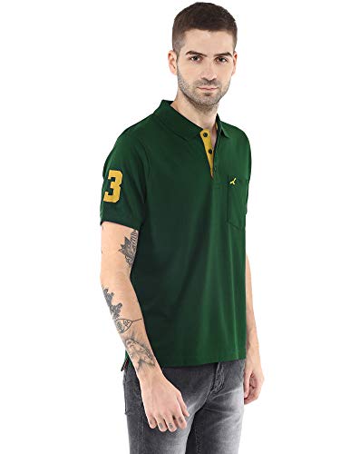 Image of AMERICAN CREW Men's Polo T-Shirt with Pocket Tshirts