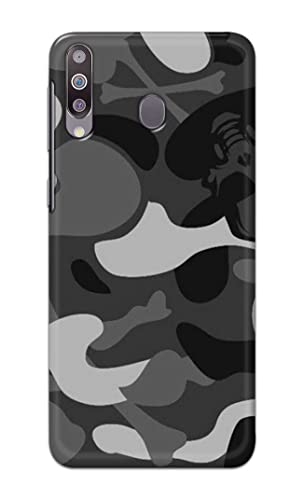 Image of Printed Hard Back Cover Case for Samsung Galaxy M30 Back Cover (Army Pattern) -702