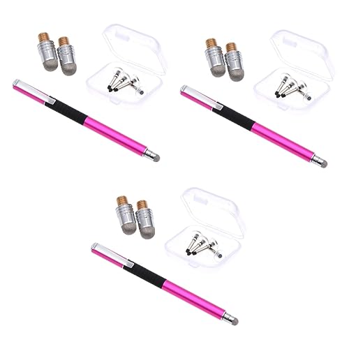 Stylet capacitif anti trace pour écran tactile smartphone Uonlytech pack de 15