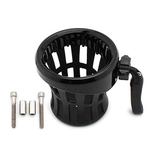 GZYF Motorcycle Handlebar Perch Water Cup Drink Holder Compatible with for BMW R18 / R18 Classic All Years, Black
