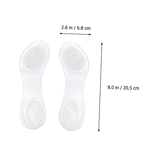 2 Pares Plantillas Transparentes para Tacones Altos Mujer miniatura 2
