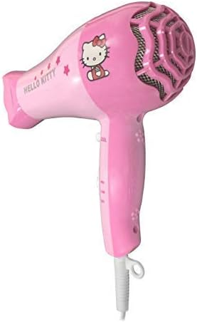 Amazon.com: Hello Kitty 1875 vatios secador de pelo eléctrico (KT3052A) :  Belleza y Cuidado Personal