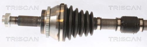 TRISCAN 8540 13537 Antriebswelle Achswelle L:650 Kompatibel mit TOYOTA COROLLA Verso ZER, ZZE12, R1 434200F010 434200F011