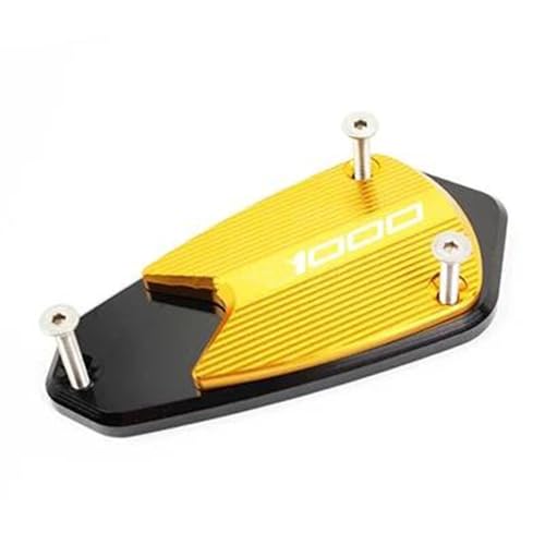 Tapa de depósito de freno delantero para moto Kawasaki Z1000 2010-2018 en color dorado