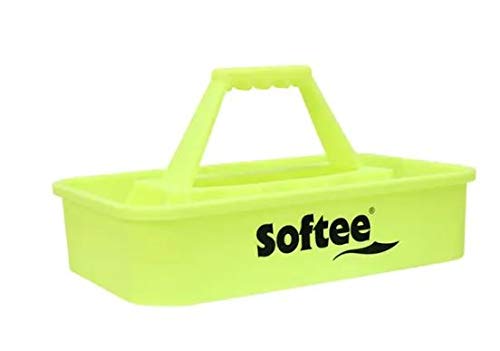 Softee Equipment PORTABOTELLAS para 12 Botellas 750ML, Amarillo, Talla única