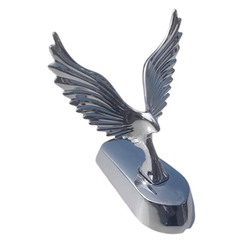 Autocollant 3D pour voiture, en métal réaliste, animal stable | Autocollant pour capot d'oiseau – Pour les vacances, les trajets quotidiens, les voyages, les sorties en famille, les courts voyages