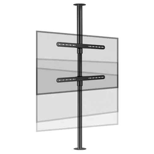 Support TV réglable en hauteur 595-850mm et base de support rotative 360° - 2