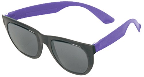 1 Pair Purple Tourist Rubber Sunglasses Party Favors 80s Costume Accessory
