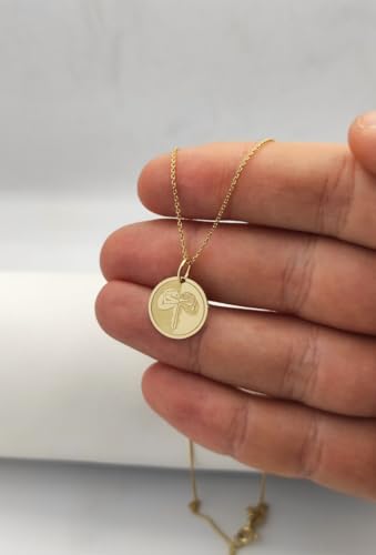 Bijoux Yin et Yang breloque pièce gravée argent 925 idée cadeau bien-être unique