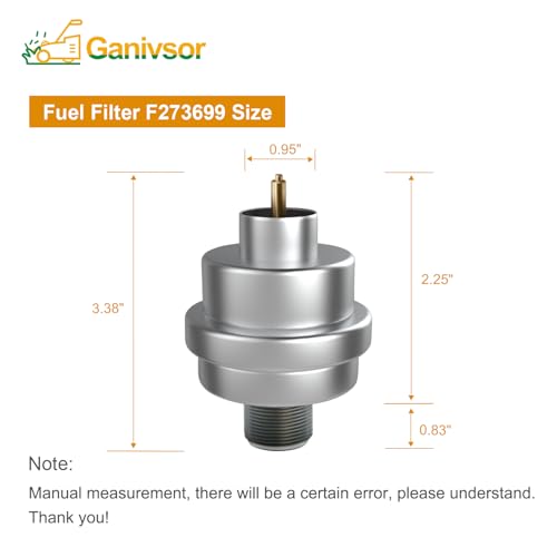 Ganivsor Fuel Filter F273699 for Heaters and Filtering Propane Servicing a Source