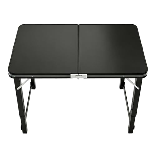 Tables de camping légères pliantes 100cm avec poignée de transport buffet - 2
