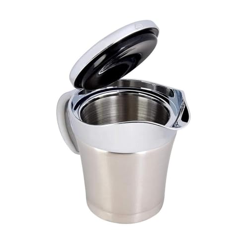 Pichet de service de restaurant double paroi en inox durable