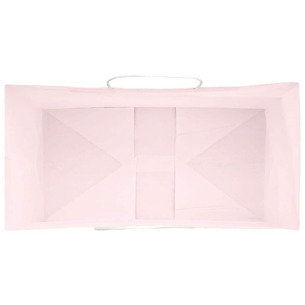 Bolsas de papel 250 piezas rosa 32 x 17 x 44 cm