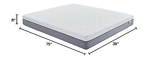 Novilla 8-inch Twin Gel Memory Foam Mattress thumbnail 2