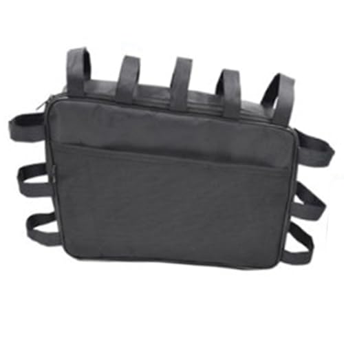 STARTIST 自転車フレーム収納バッグ 電動自転車バッグ コンテナポケットホルダー トップチューブポーチ サドル下シート用 ミニエアポンプ, Style F