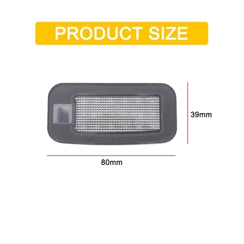 Lámpara matrícula LED 12V acabado premium para Lexus LS460L 4