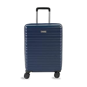 TROLLEYZ Amsterdam No.9 – Trolley 55x39x24 cm – Handbagage koffer met TSA-slot – Lichtgewicht ABS hardschalige koffer met dubbele 360° wielen – Ocean Blue