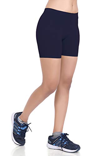 Image of Women's Solid Inner & Outer Wear Active Hot Shorts