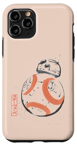 Star Wars BB-8 Japanese Sumi-e Ink Wash Painting Style Carcasa para iPhone 11 Pro
