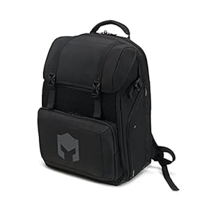 CATURIX CUMBATTANT – Gaming-rugzak voor laptops en consoles tot 17,3″, waterafstotende rugzak met een volume van 38 l, zwart