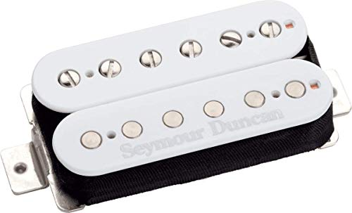 Seymour Duncan SH-2N-W Humbucker Jazz Model Micro pour Guitare Electrique Blanc - Les Beatles, Paul McCartney, John Lennon, RIngo Starr, George Harrison Seymour Duncan SH-2N-W Humbucker Jazz Model Micro pour Guitare Electrique Blanc