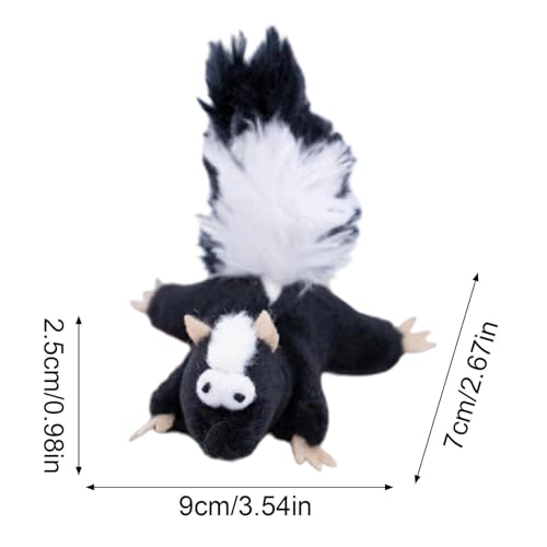 Jouet couineur pour chat en peluche interactive contre l'ennui - 6
