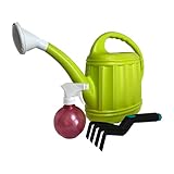 PRODUCTO ÚTIL: Este producto es de gran utilidad para el mantenimiento diario de tu jardin o huerto urbano. Tiene los componentes necesarios para el cuidado de las plantas de interior y exterior, además los componentes de este kit de jardineria tienen un diseño sencillo y estético para todo tipo de jardines.