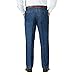 Haggar Men's Casual Classic Fit Denim Trouser Pant-Regular and Big & Tall Sizes, Medium Blue, 52Wx 30L