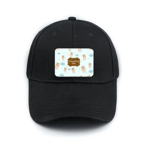 Casquette de baseball noire réglable pour un style décontracté au quotidien