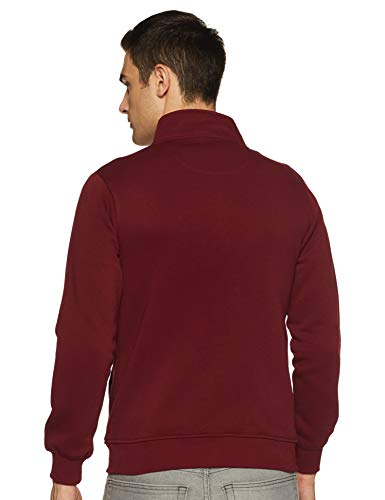 Image of Qube By Fort Collins Men's Fleece Hooded Neck Sweatshirt