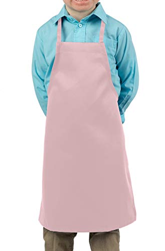2 Pack - Pink Kids Apron, Small Bib #TOP15