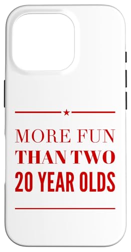 More Fun Than Two 20�� 40�� �ʔ��� 40�΂̒a�����p�[�e�B�[ ���[���A �X�}�z�P�[�X iPhone 16 Pro �p