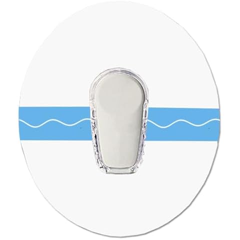 G6 Adhesive Patches Waterproof - 55 Pack Invisible Water-Resistant G6 Overpatch Transparent Stickers for G6-HECHUAN Cover